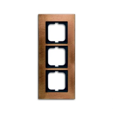 2CKA001754A4260 Рамка 3-постовая, серия Carat, бронза