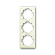 2CKA001754A4314 Рамка 3-постовая, серия impuls, цвет слоновая кость