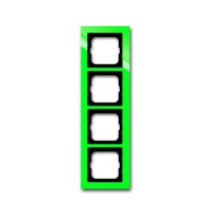 2CKA001754A4350 Рамка 4-постовая, серия axcent, цвет зелёный