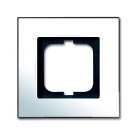 2CKA001754A4360 Рамка 1-постовая, серия Carat, глянцевый хром