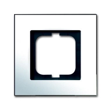 2CKA001754A4360 Рамка 1-постовая, серия Carat, глянцевый хром