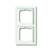 2CKA001754A4415 Рамка 2-постовая, серия Future Linearr, цвет белый бархат