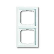 2CKA001754A4499 Рамка 2-постовая, серия Future Linear, цвет альпийский белый