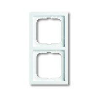 2CKA001754A4499 Рамка 2-постовая, серия Future Linear, цвет альпийский белый