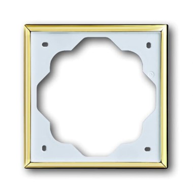 2CKA001754A4507 Рамка 1-постовая, серия impuls, цвет золото