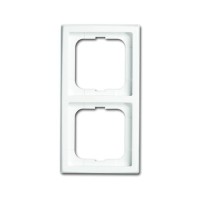 2CKA001754A4508 Рамка 2-постовая, серия Future, цвет альпийский белый