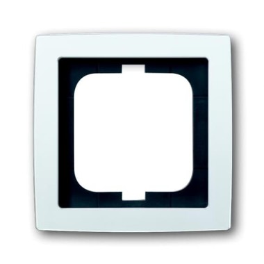 2CKA001754A4536 Рамка 1-постовая, серия solo/future, цвет альпийский белый