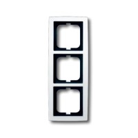 2CKA001754A4541 Рамка 3-постовая, серия solo/future, цвет альпийский белый