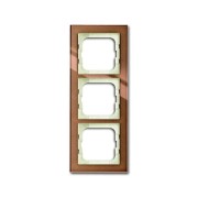 2CKA001754A4545 Рамка 3-постовая, серия axcent, цвет бронзовое стекло