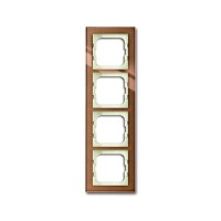 2CKA001754A4546 Рамка 4-постовая, серия axcent, цвет бронзовое стекло