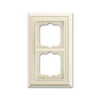 2CKA001754A4601 Рамка 2-постовая, серия Династия, цвет слоновая кость