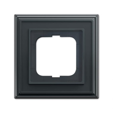 2CKA001754A4605 Рамка 1-постовая, серия Династия, цвет антрацит