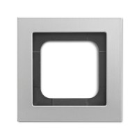 2CKA001754A4698 Рамка 1-постовая, серия Axcent, металл, цвет титан