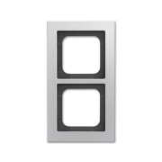 2CKA001754A4699 Рамка 2-постовая, серия Axcent, металл, цвет титан
