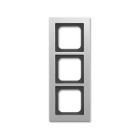 2CKA001754A4700 Рамка 3-постовая, серия Axcent, металл, цвет титан