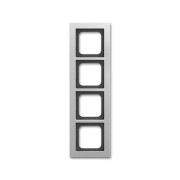 2CKA001754A4701 Рамка 4-постовая, серия Axcent, металл, цвет титан