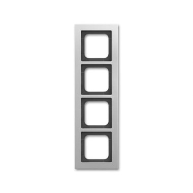 2CKA001754A4701 Рамка 4-постовая, серия Axcent, металл, цвет титан