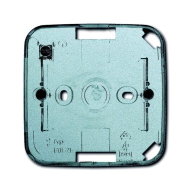 2CKA001799A0905 Коробка для открытого монтажа, 1-постовая, серия future, цвет серебристо-алюминиевый