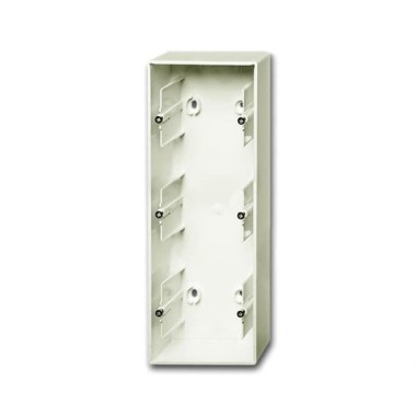 2CKA001799A0916 Коробка для открытого монтажа, 3-постовая, серия future, цвет слоновая кость