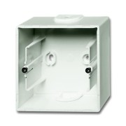 2CKA001799A0921 Коробка для открытого монтажа, 1-постовая, серия future, цвет белый бархат