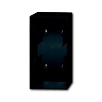 2CKA001799A0924 Коробка для открытого монтажа, 2-постовая, серия future, цвет чёрный бархат