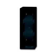 2CKA001799A0956 Коробка для открытого монтажа, 3-постовая, серия future, цвет чёрный бархат