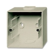 2CKA001799A0962 Коробка для открытого монтажа, 1-постовая, серия Basic 55, цвет шампань