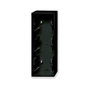 2CKA001799A0967 Коробка для открытого монтажа, 3-постовая, серия Basic 55, цвет château-black