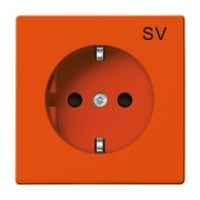 2CKA002011A3723 Розетка SCHUKO 16А 250В, серия Future/Axcent/Carat/Династия, цвет оранжевый