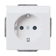 2CKA002011A3810 Розетка SCHUKO 16А 250В с полем для надписи, серия Future/Axcent/Carat/Династия, цвет серебристо-алюминиевый