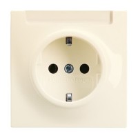 2CKA002011A3846 Розетка SCHUKO 16А 250В с полем для надписи, серия impuls, цвет слоновая кость