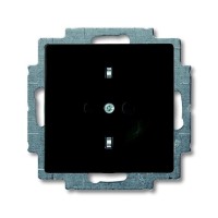 2CKA002011A6147 Розетка SCHUKO 16А 250В, с винтовыми клеммами, серия Basic 55, цвет château-black