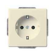 2CKA002013A5399 Розетка SCHUKO 16А 250В с защитными шторками, c LED-подсветкой, серия ДИНАСТИЯ, цвет античная латунь