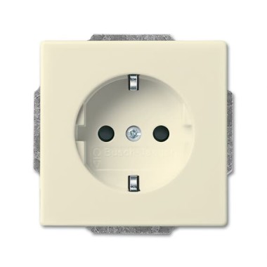 2CKA002013A5399 Розетка SCHUKO 16А 250В с защитными шторками, c LED-подсветкой, серия ДИНАСТИЯ, цвет античная латунь