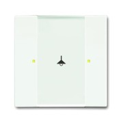 2CKA006115A0226 6125/02-884-500 Сенсор 1/2-клавишный, белый бархат