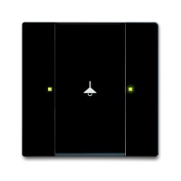 2CKA006115A0227 6125/02-885-500 Сенсор 1/2-клавишный, чёрный бархат