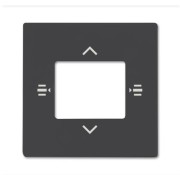 2CKA006115A0483 6108/61-81-500 Накладка для сенсора 6108/60-500, антрацит