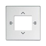 2CKA006115A0485 6108/61-83-500 Накладка для сенсора 6108/60-500, серебристый алюминий