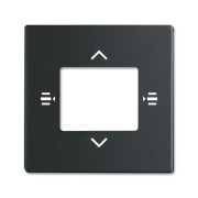 2CKA006115A0488 6108/61-885-500 Накладка для сенсора 6108/60-500, чёрный бархат