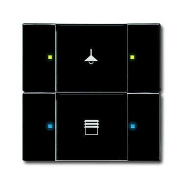 2CKA006116A0206 6126/02-81-500 Сенсор 2/4-клавишный, антарцит