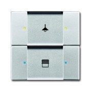 2CKA006116A0208 6126/02-83-500 Сенсор 2/4-клавишный, серебристый алюминий