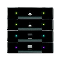 2CKA006117A0232 6127/02-81-500 Сенсор 4/8-клавишный, антарцит