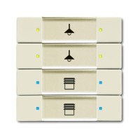 2CKA006117A0233 6127/02-82-500 Сенсор 4/8-клавишный, слоновая кость