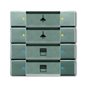 2CKA006117A0240 6127/02-803-500 Сенсор 4/8-клавишный, метеор