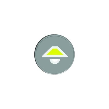 2CKA006123A0005 6123/24-500 Кнопка с символом Верхний свет, Zenit