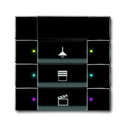 2CKA006135A0156 6129/01-81-500 Сенсор 3/6-клавишный, ИК-приёмник, антрацит