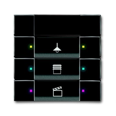 2CKA006135A0156 6129/01-81-500 Сенсор 3/6-клавишный, ИК-приёмник, антрацит