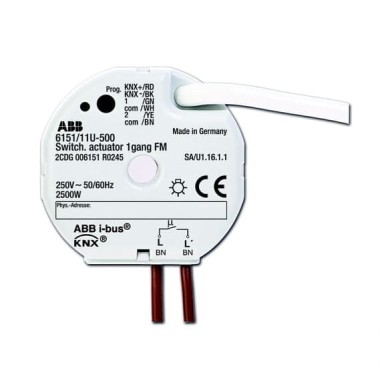 2CKA006151A0245 6151/11 U-500 Релейный активатор 1-канальный 16А, FM