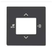 2CKA006155A0060 6109/03-81-500 Накладка на терморегулятор,антрацит