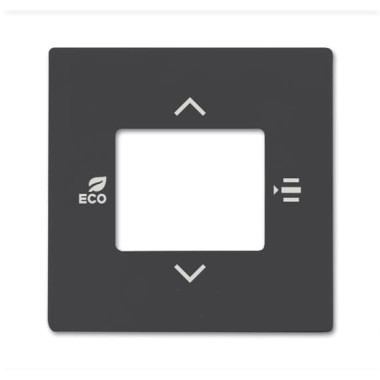 2CKA006155A0060 6109/03-81-500 Накладка на терморегулятор,антрацит